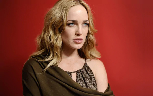 blue eyes blonde American actress Celebrity Caity Lotz HD Desktop Wallpaper | Background Image