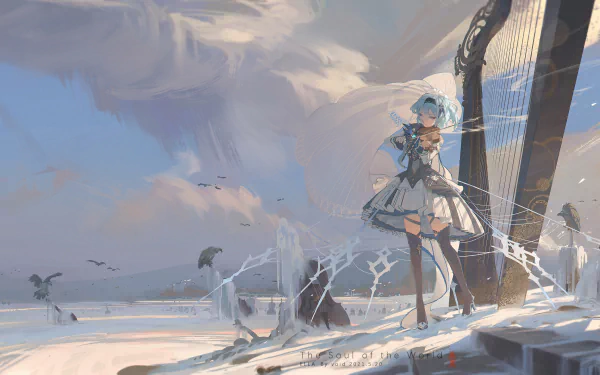 Eula (Genshin Impact) video game Genshin Impact HD Desktop Wallpaper | Background Image