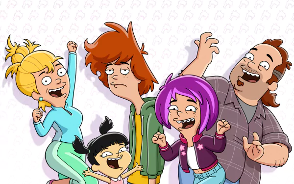 Jack Harris Annie Harris Kimberly Harris Jing Harris Duncan Harris TV Show Duncanville HD Desktop Wallpaper | Background Image