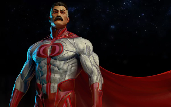 Omni-Man TV Show Invincible HD Desktop Wallpaper | Background Image