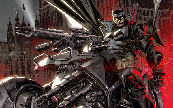 Comics Batman DC Comics Motorcycle HD Wallpaper | Background Image