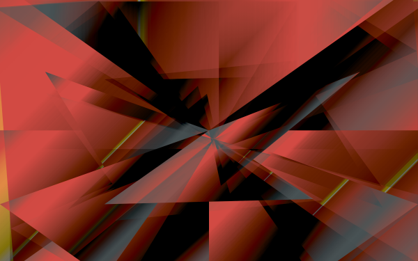 Abstract Shapes Geometry Red HD Wallpaper | Background Image