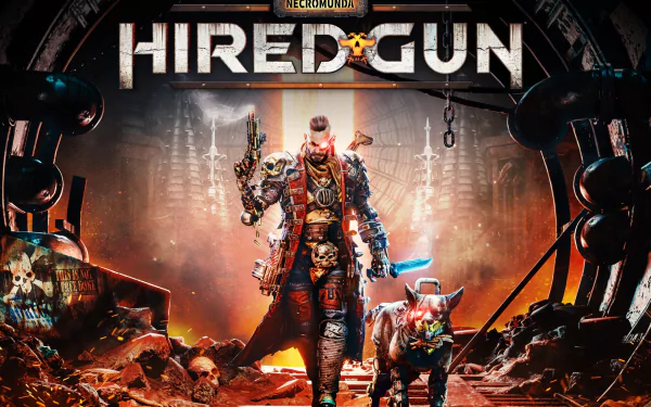 video game Necromunda: Hired Gun HD Desktop Wallpaper | Background Image