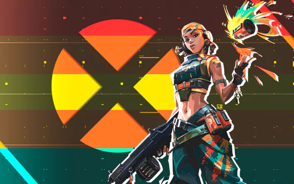 Raze (Valorant) video game Valorant HD Desktop Wallpaper | Background Image