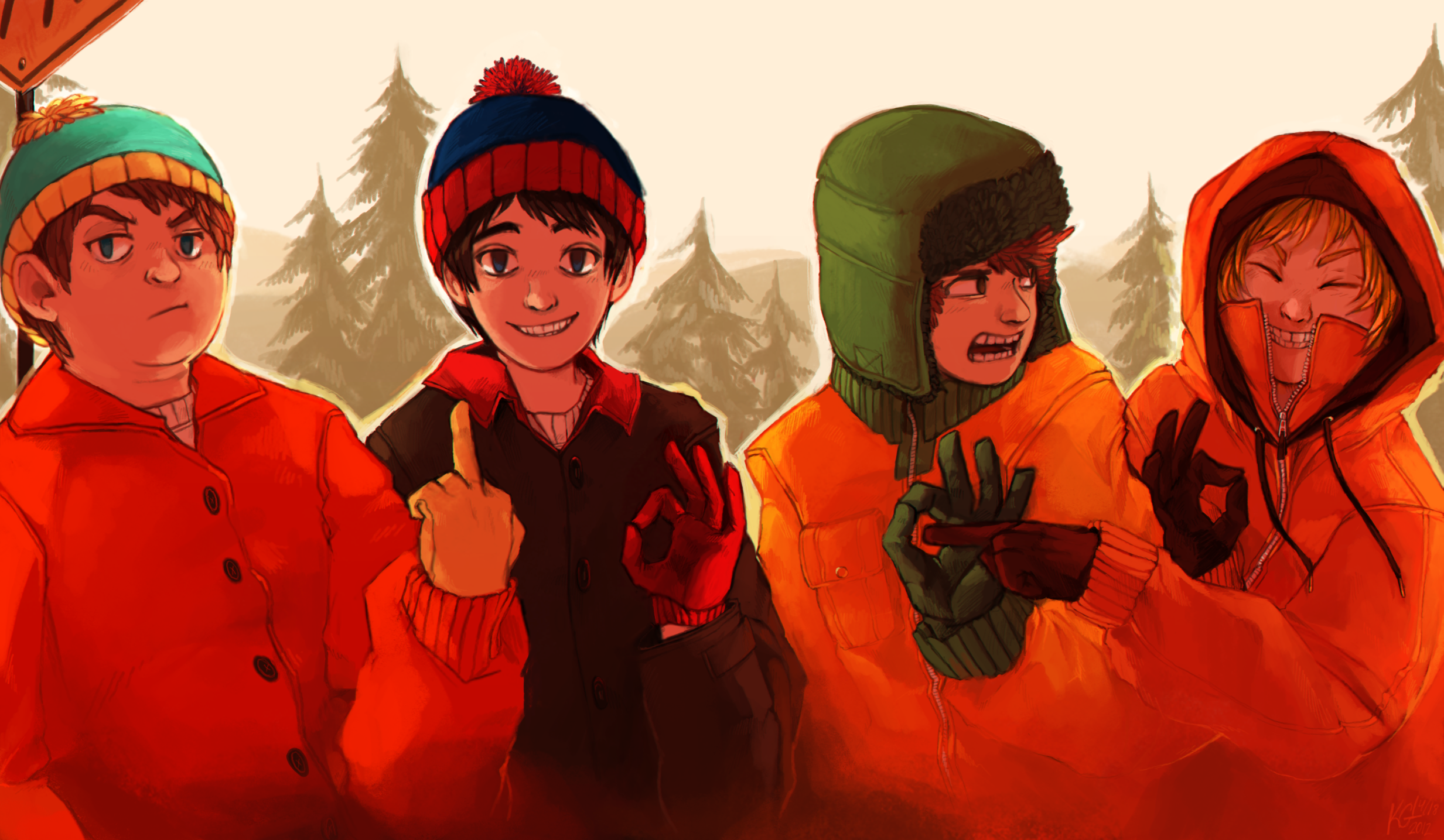 South Park HD Wallpaper by Tuooneo