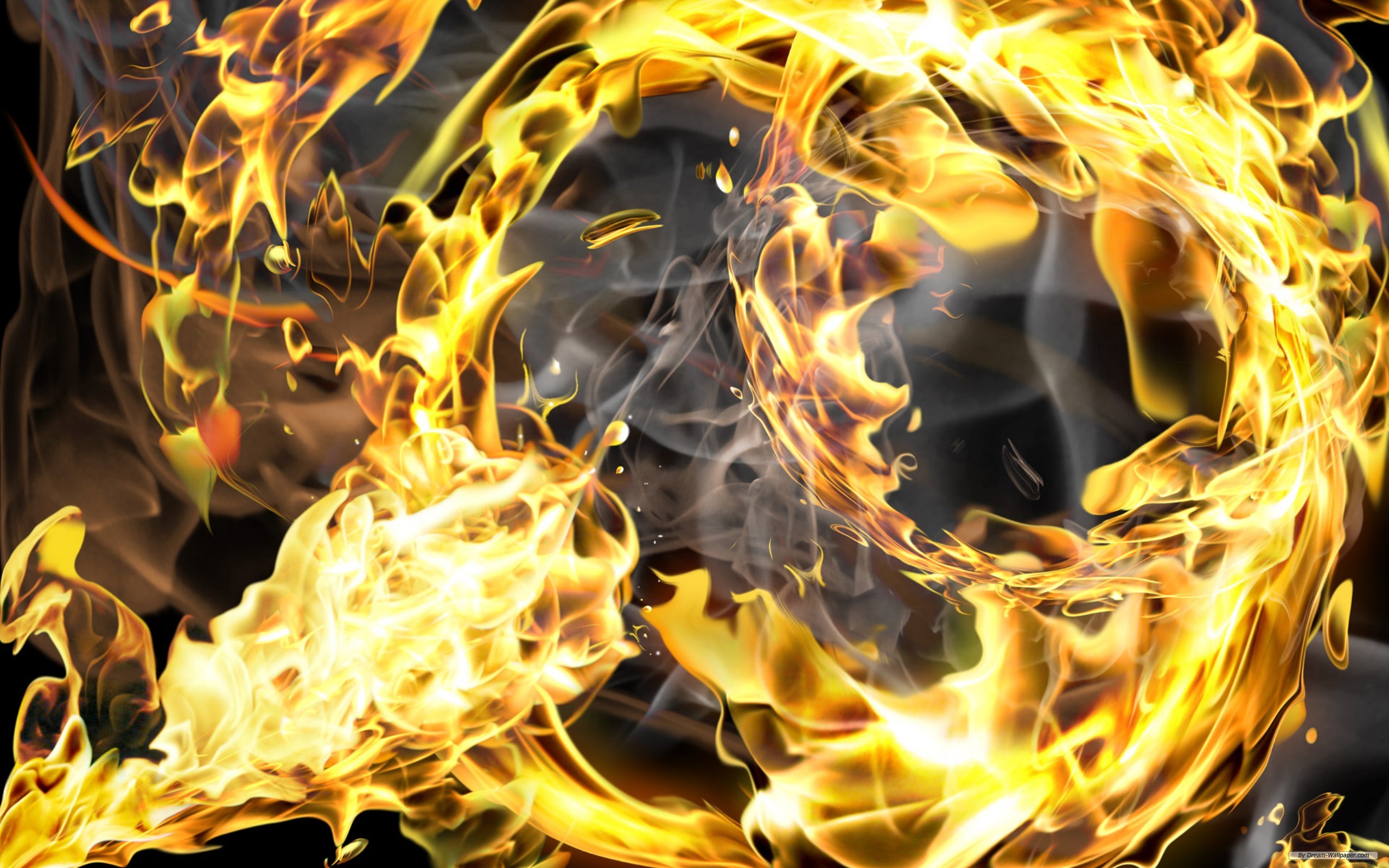 Artistic Fire HD Wallpaper | Background Image