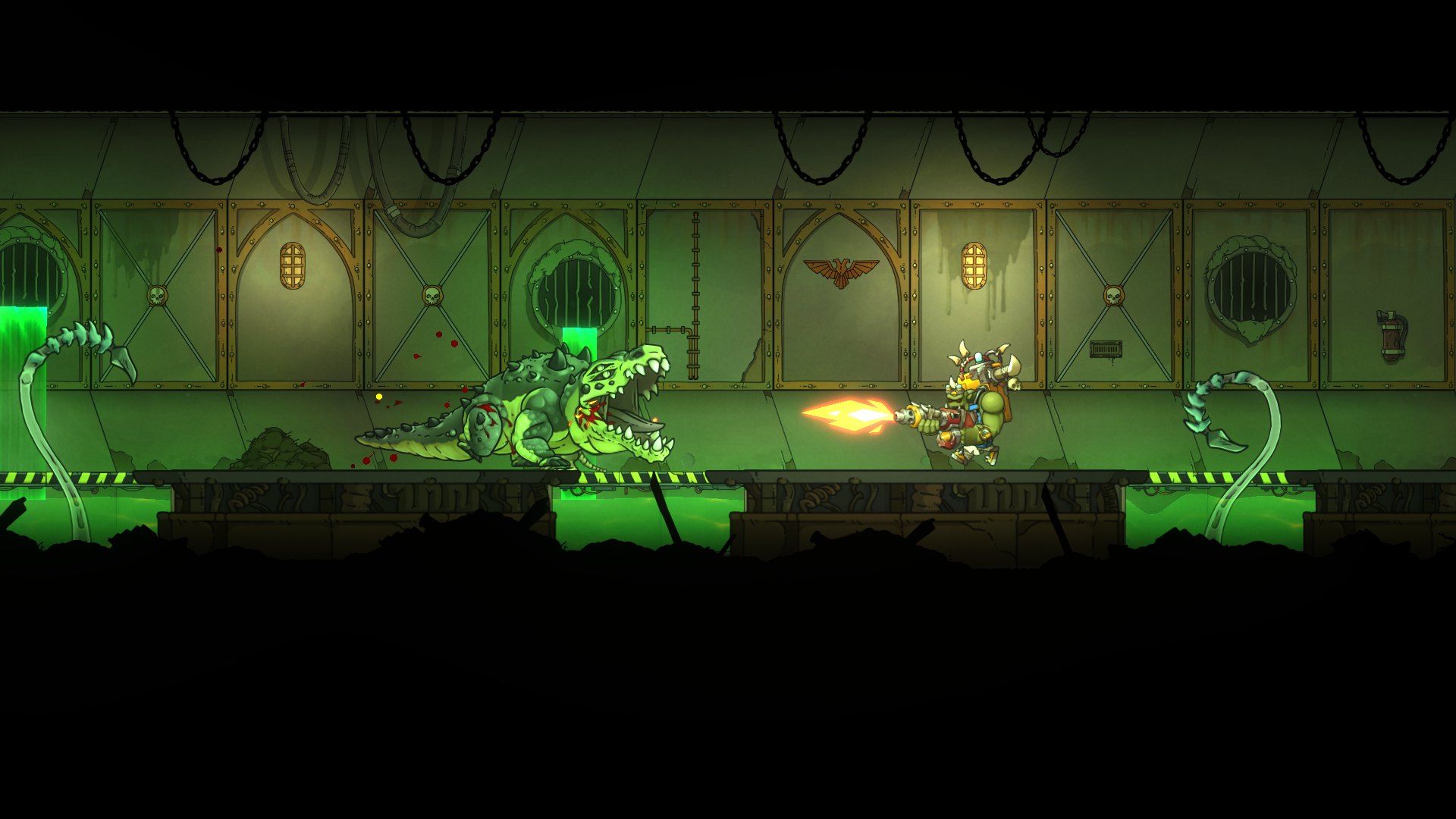 Download Video Game Warhammer 40K: Shootas, Blood & Teef HD Wallpaper