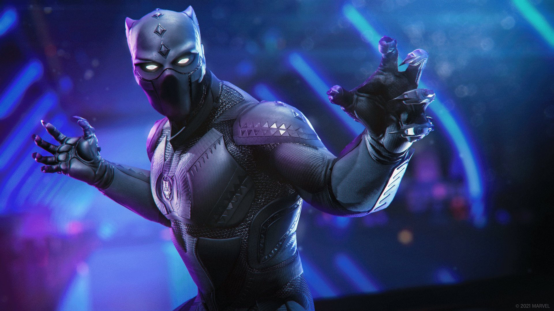 Download Black Panther (Marvel Comics) Video Game Marvel's Avengers 4k Ultra HD Wallpaper