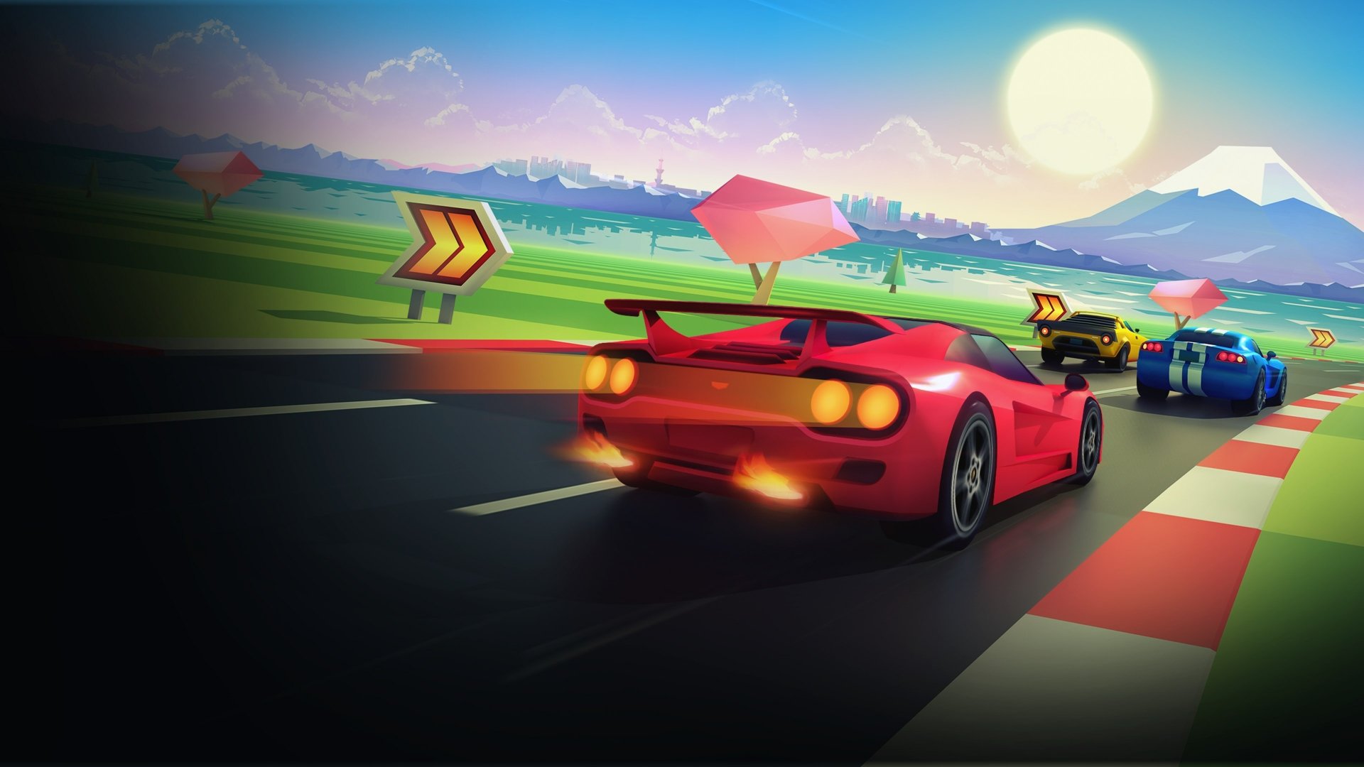 Download Video Game Horizon Chase Turbo 4k Ultra HD Wallpaper