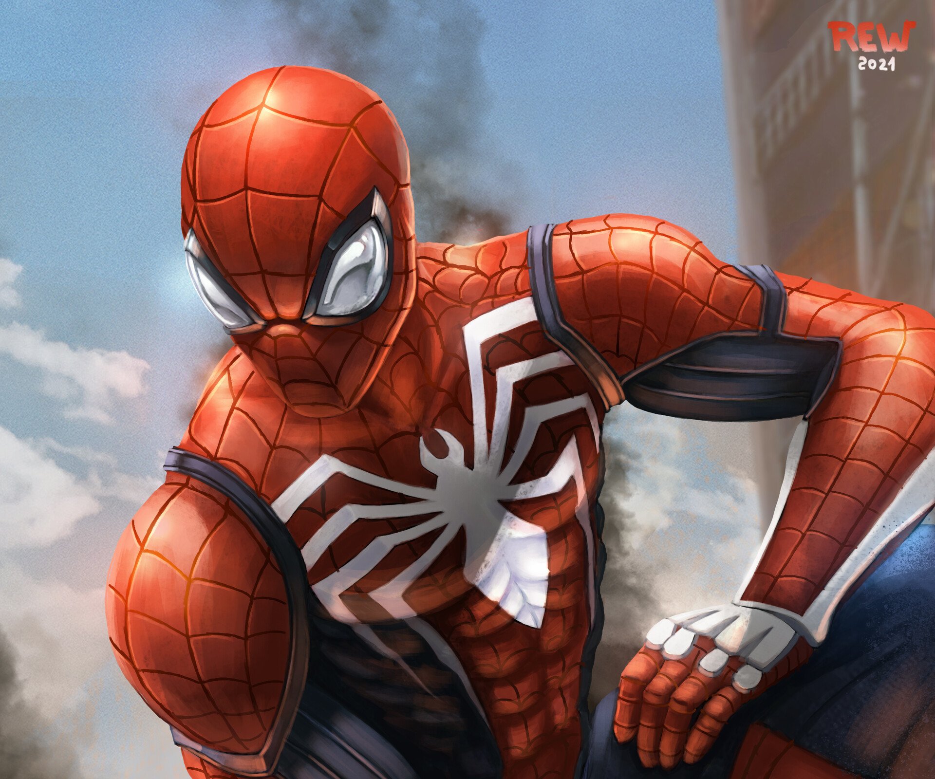 Download Comic Spider Man HD Wallpaper by REW