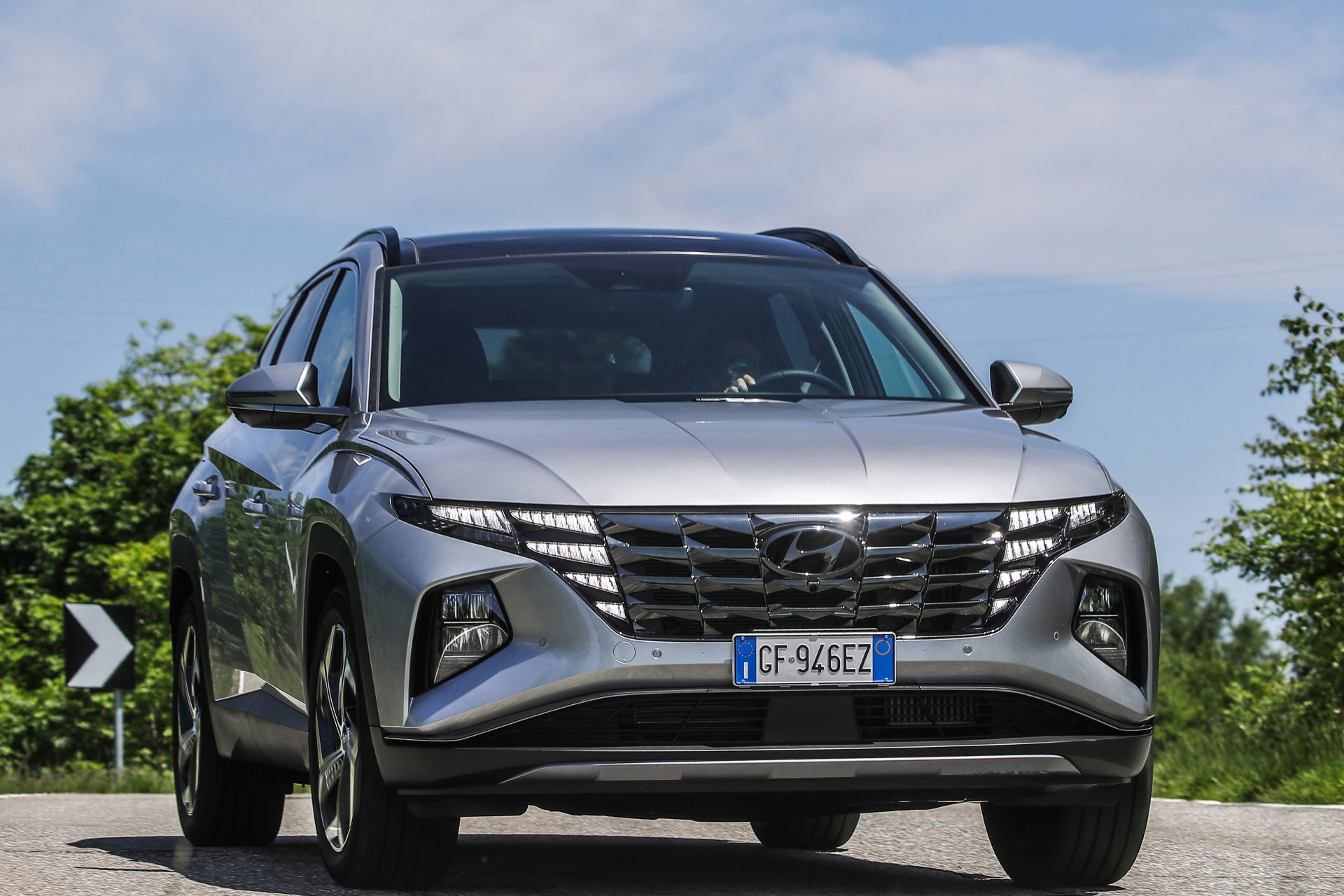 Download SUV Electric Car Hyundai Vehicle Hyundai Tucson 4k Ultra HD Wallpaper