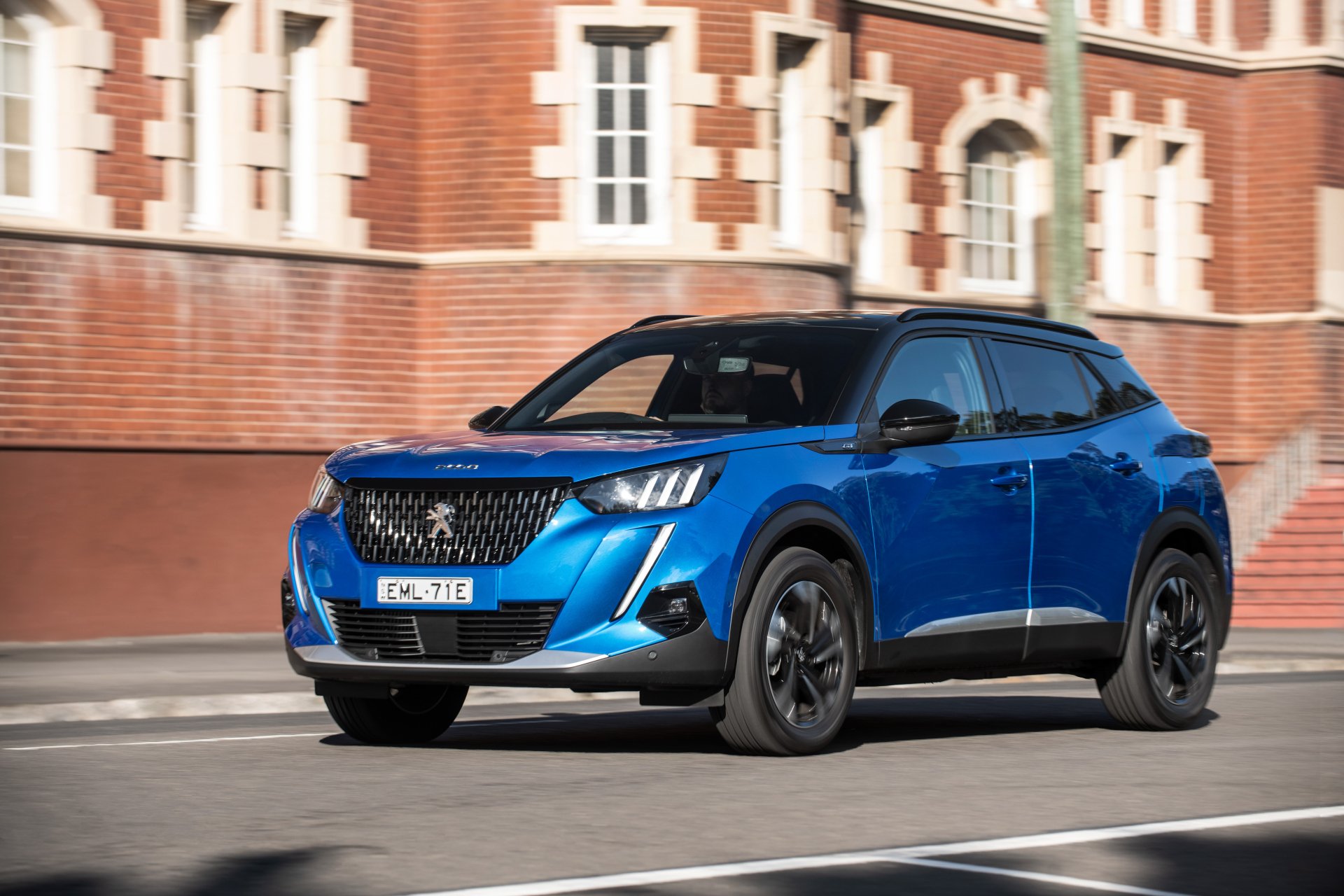 Download Electric Car SUV Vehicle Peugeot 2008 4k Ultra HD Wallpaper