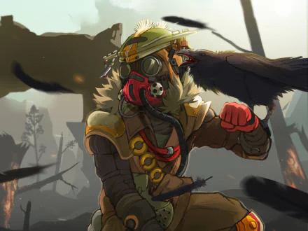 Bloodhound (Apex Legends) video game Apex Legends HD Desktop Wallpaper | Background Image