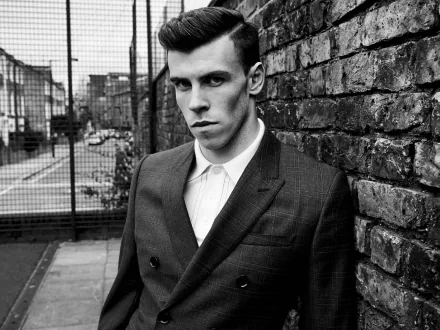 Black & White soccer Welsh Gareth Bale Sports HD Desktop Wallpaper | Background Image