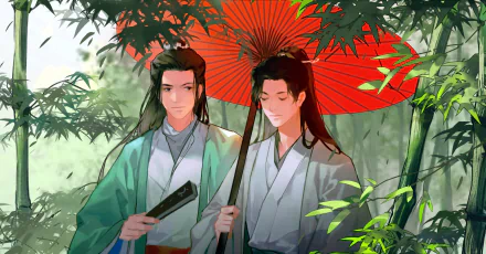 Zhou Zishu Wen Kexing TV Show Word of Honor HD Desktop Wallpaper | Background Image