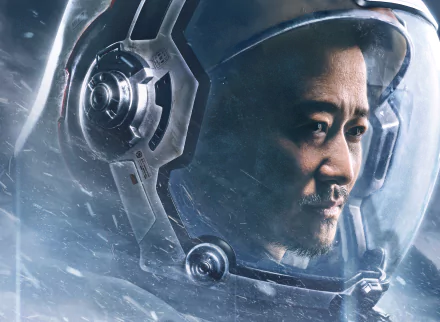 Wu Jing movie The Wandering Earth HD Desktop Wallpaper | Background Image