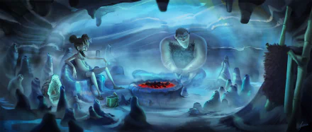 Grug (The Croods) Phil Betterman movie The Croods: A New Age HD Desktop Wallpaper | Background Image