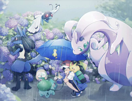 Anime Pokemon HD Desktop Wallpaper | Background Image