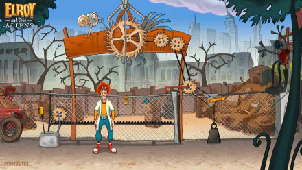 video game Elroy and the Aliens HD Desktop Wallpaper | Background Image