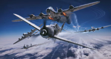 warplane luftwaffe military Focke-Wulf Fw 190 HD Desktop Wallpaper | Background Image