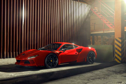  Red 2021 Novitec Ferrari F8 Tributo N-Largo