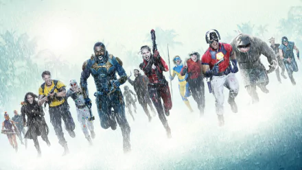 Polka-Dot Man Ratcatcher 2 (Dc Comics) King Shark (DC Comics) Peacemaker (DC Comics) John Cena Bloodsport (DC Comics) Idris Elba Rick Flag Joel Kinnaman Margot Robbie Harley Quinn movie The Suicide Squad HD Desktop Wallpaper | Background Image