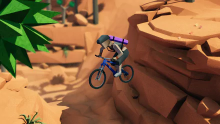 video game Lonely Mountains: Downhill HD Desktop Wallpaper | Background Image