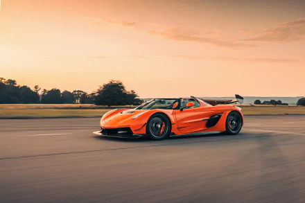  Orange 2021 Koenigsegg Jesko Prototype