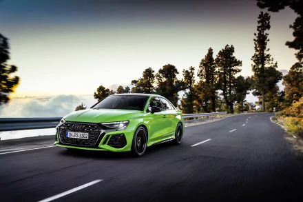 vehicle Audi RS3 Sedan HD Desktop Wallpaper | Background Image