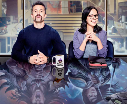 Rob McElhenney TV Show Mythic Quest HD Desktop Wallpaper | Background Image