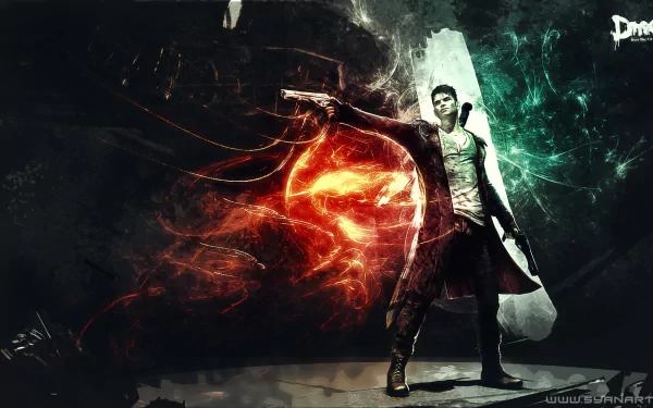 Dante (Devil May Cry) video game DmC: Devil may cry HD Desktop Wallpaper | Background Image