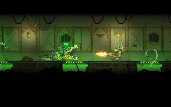 video game Warhammer 40K: Shootas, Blood & Teef HD Desktop Wallpaper | Background Image