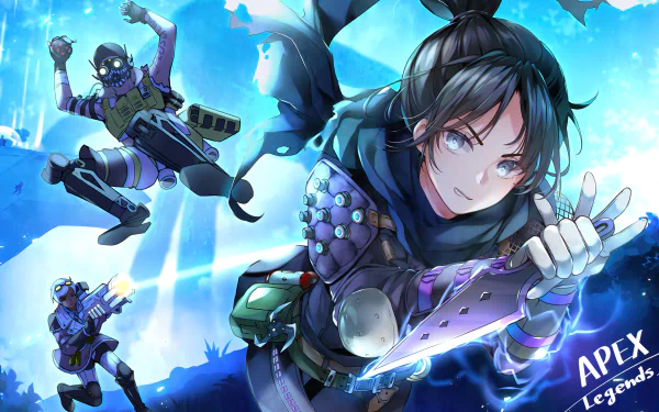Wraith (Apex Legends) Octane (Apex Legends) video game Apex Legends HD Desktop Wallpaper | Background Image