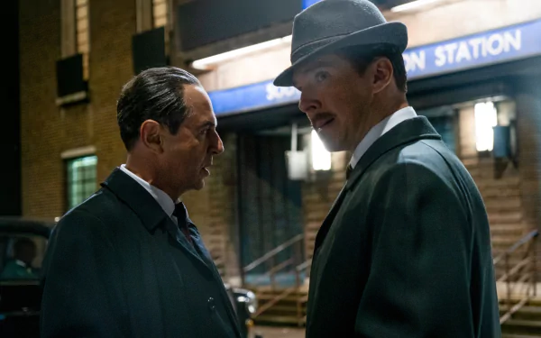 Oleg Penkovsky Merab Ninidze Greville Wynne Benedict Cumberbatch movie The Courier (2021) HD Desktop Wallpaper | Background Image