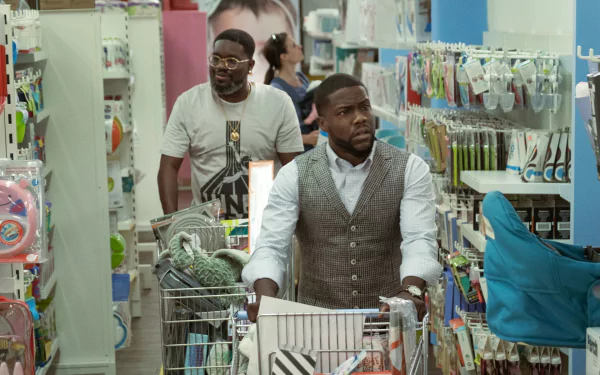 Lil Rel Howery Kevin Hart movie Fatherhood HD Desktop Wallpaper | Background Image