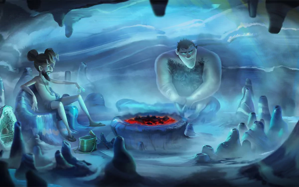 Grug (The Croods) Phil Betterman movie The Croods: A New Age HD Desktop Wallpaper | Background Image