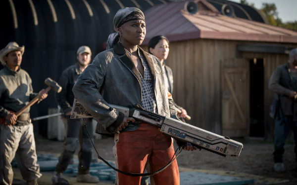 Hildy (Chaos Walking) Cynthia Erivo movie Chaos Walking HD Desktop Wallpaper | Background Image