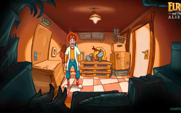 video game Elroy and the Aliens HD Desktop Wallpaper | Background Image