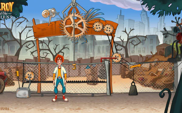 video game Elroy and the Aliens HD Desktop Wallpaper | Background Image