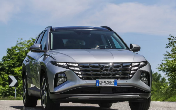 Silver 2021 Hyundai Tucson Plug-in Hybrid