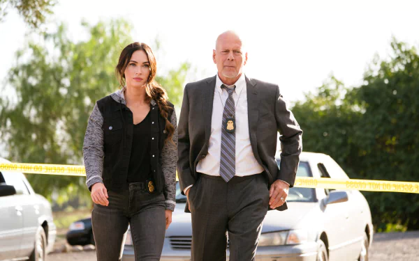 Bruce Willis Megan Fox movie Midnight in the Switchgrass HD Desktop Wallpaper | Background Image