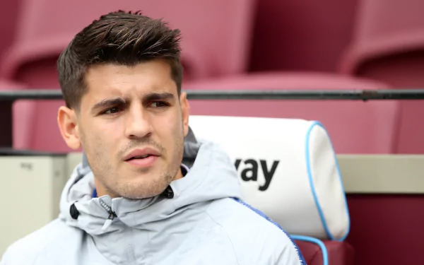 Spanish Alvaro Morata Sports HD Desktop Wallpaper | Background Image