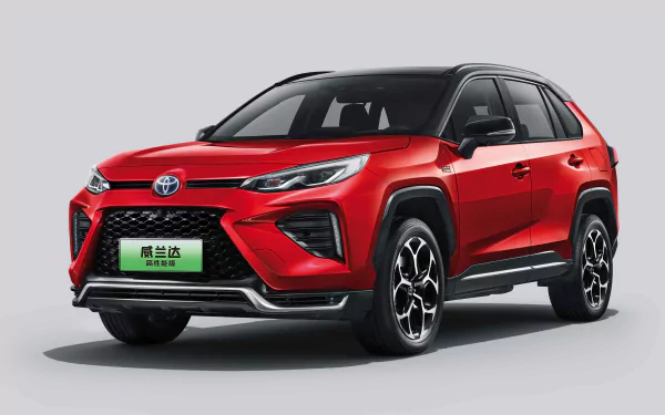  Red Toyota Wildlander PHEV