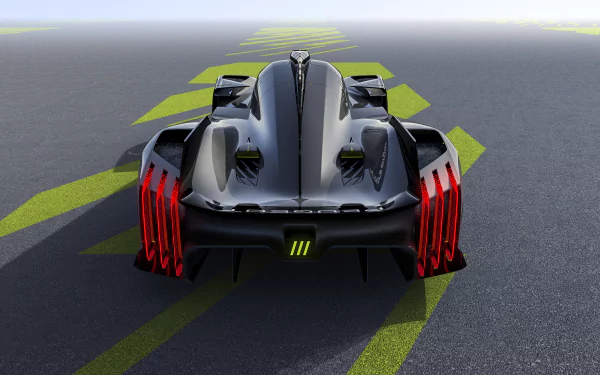 hypercar vehicle Peugeot 9X8 HD Desktop Wallpaper | Background Image