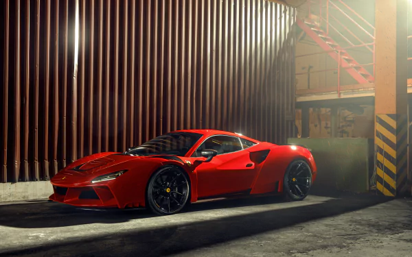  Red 2021 Novitec Ferrari F8 Tributo N-Largo