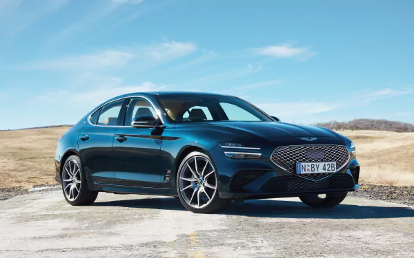  Blue 2021 Genesis G70 2.0T
