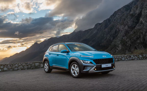  Blue 2021 Hyundai Kona