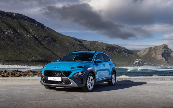  Blue 2021 Hyundai Kona