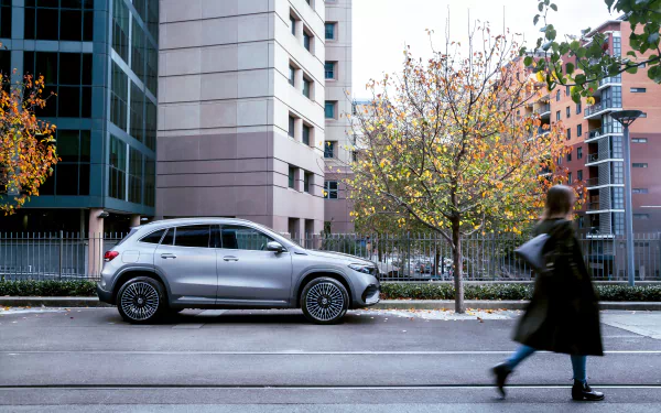  Grey 2021 Mercedes-Benz EQA 250 AMG Line (H243)