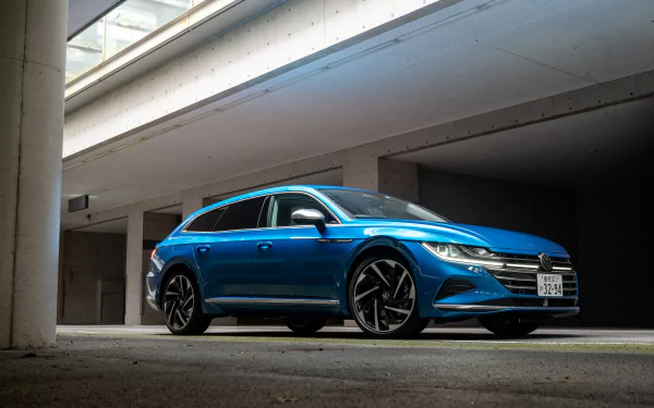  Blue 2021 Volkswagen Arteon Shooting Brake Elegance